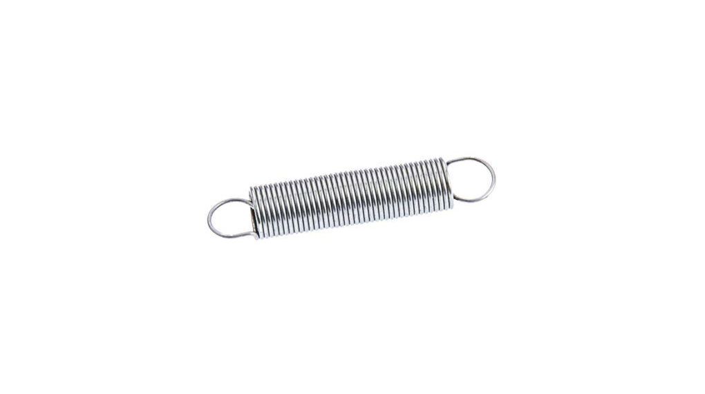 Extension Spring, 27.7 ... 80mm, 0.11N/mm, 6.5N, Stainless Steel